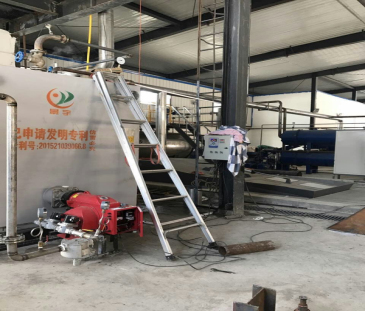 2噸沼氣蒸汽鍋爐發往吉林樺甸