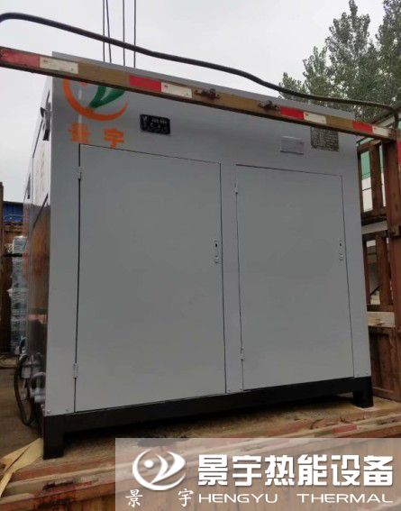 發往安徽蚌埠兩臺500公斤燃氣蒸汽鍋爐